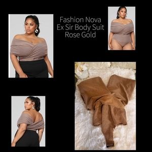 FASHION NOVA EX SIR BODYSUIT
